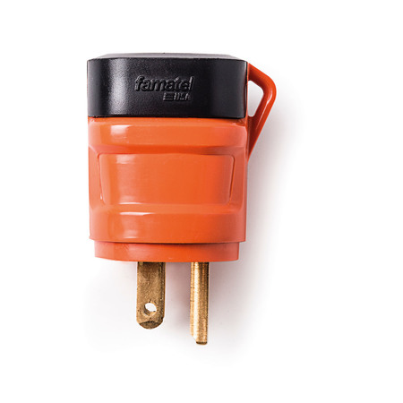 EASYLIFE TECH 15 Amp 125V Grounded Repl Plug Heavy-Duty w/Rigid Grip UL Listed 0-1115